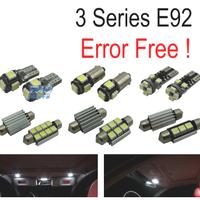 KIT 19 LAMPADE LED INTERNE BMW SERIE 3 E92 COUPE 3