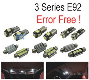 KIT 19 LAMPADE LED INTERNE BMW SERIE 3 E92 COUPE 3