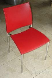 Sedia in pelle di DEsign modello Sand Desalto