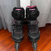 Roller Oxelo adulto Nero-Viola