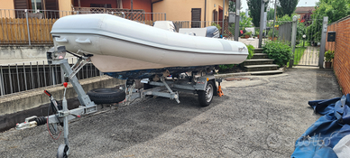 Gommone 4.50 + Motore 40hp + Carrello