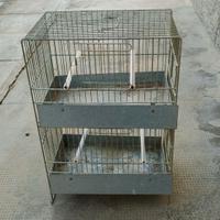 Gabbia  doppia ideale per uccelli da richiamo