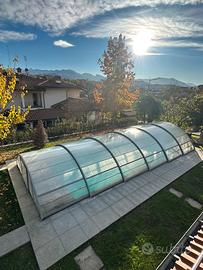 Copertura telescopica piscina