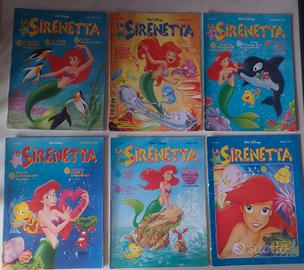 Lotto riviste Vintage La Sirenetta Disney anni 90