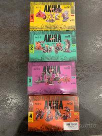 Kaiyodo MiniQ Akira Figure Collection Set Completo