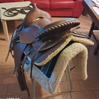 sella monta americana 16"