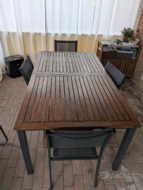 Tavolo materiale oris. allungabile 180 240 cm