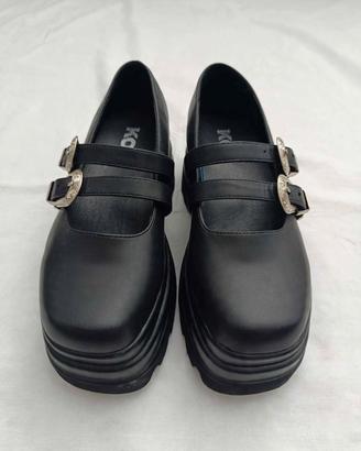 KOI Damona Mary Jane Platform - 38 / UK 5 - Nere