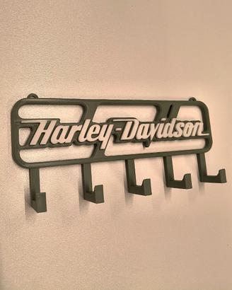 Appendichiavi da Parete Harley-Davidson 3D–180x80