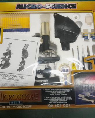 Set microscopio