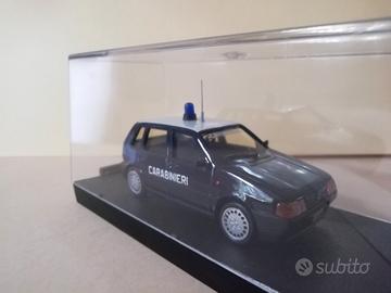 Modellino fiat uno 2^ serie carabinieri - giocher