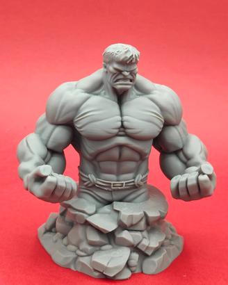 Modello stampato in 3D di Hulk 