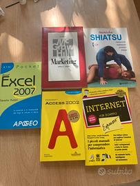 Lotto di 5 libri