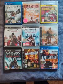 Giochi ps3 e ps4