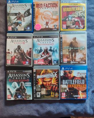 Giochi ps3 e ps4