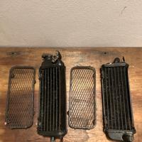 Radiatori con griglie cross enduro anni 80/90