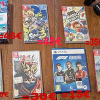 giochi usati switch + ps5