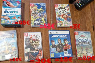 giochi usati switch + ps5