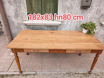 tavolo osteria in ciliegio 180cm 
