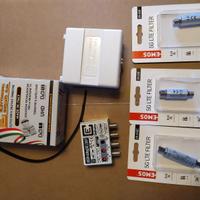 amplificatore antenna tv Cusano + filtri 5g Emos