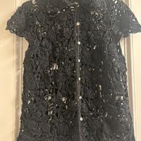 Blusa traforata fiori Mariella Burani