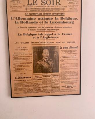 Prima pagina Giornali anni 40