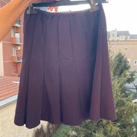 Gonna Viola Plissettata