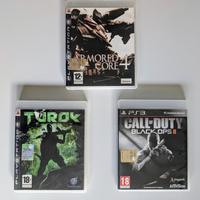 Giochi Ps3: Armored Core 4 - Black Ops 2 - Turok