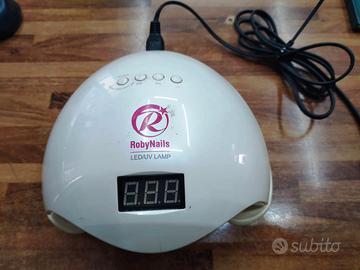 Lampada Unghie Roby Nails LED/UV Roby Nails.