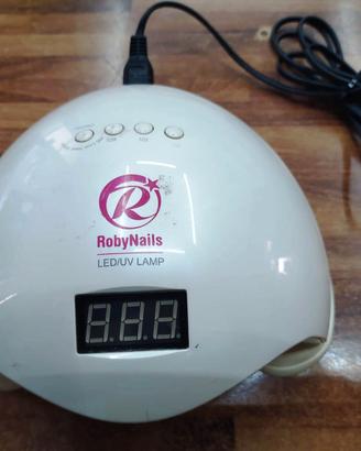 Lampada Unghie Roby Nails LED/UV Roby Nails.