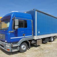 Man Tgl 8.180 cv, cassone+ centine