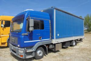 Man Tgl 8.180 cv, cassone+ centine