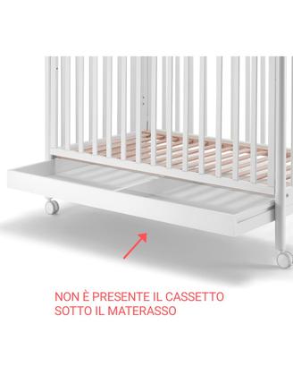 Lettino Pali Ciak con materasso e doghe