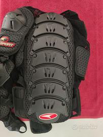 Pettorina AXO + ginocchiere motocross TMK2
