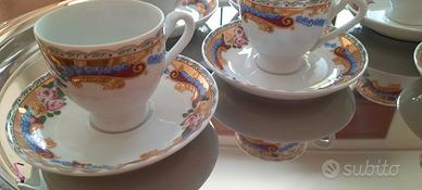 servizio da 6 x caffè marca.  t limoges