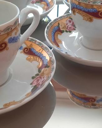 servizio da 6 x caffè marca.  t limoges