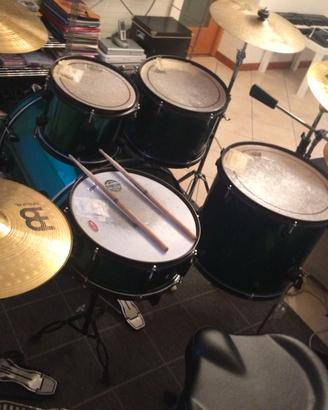 Batteria acustica set competo + Componenti singoli