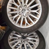 4 cerchi in lega da 16 VW audi 