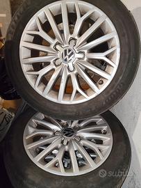 4 cerchi in lega da 16 VW audi 