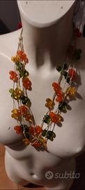 Deliziosa collana multifili