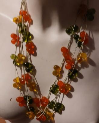 Deliziosa collana multifili