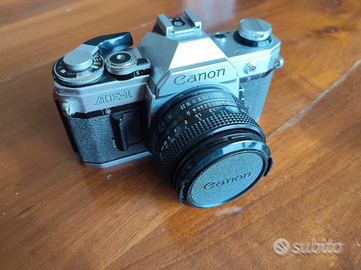 Canon ae1 macchinetta reflex vintage