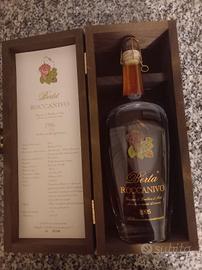 Bottiglia di Grappa Berta Roccanivo 1995 numerata 