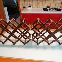 Portabottiglie legno