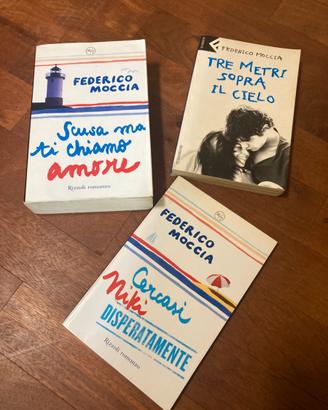 Tre libri di Federico Moccia