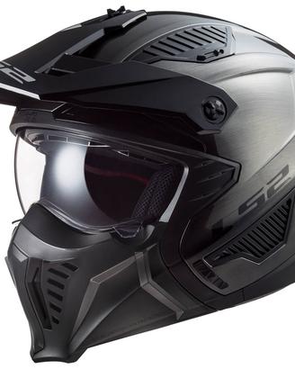LS2 drifter jeans Titanium taglia XXL