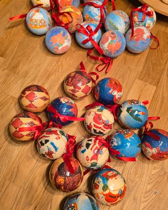 Set 28 palline per albero di Natale