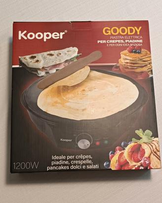 Piastra Elettrica per crepes e piadine - NUOVO
