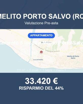 Immobile in asta di 111 m² a Melito di Porto Salvo