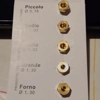 Ugelli per Cucina Piano Cottura Gas Metano 5 Fuoch